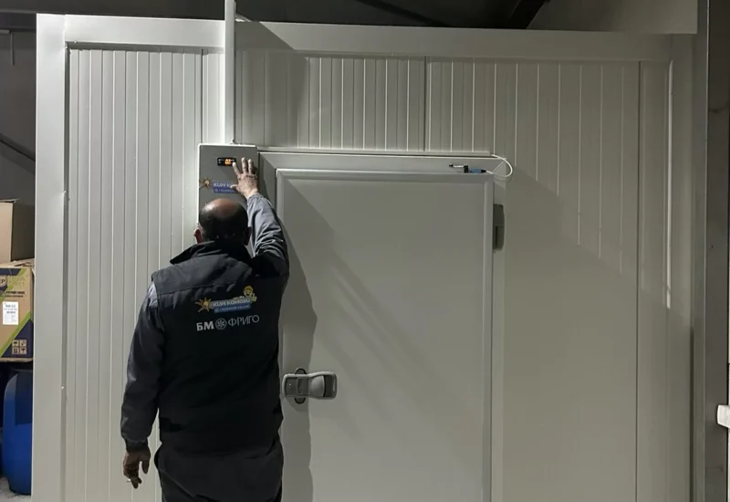 montaža rashladne komore